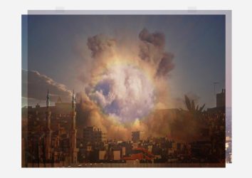«Soleil - Gaza, 11-07-14.»