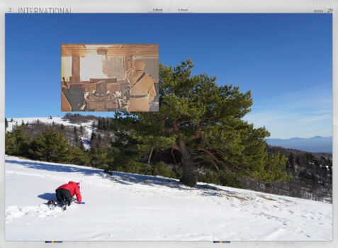 «Montagne de Lure, 13-01-24.»