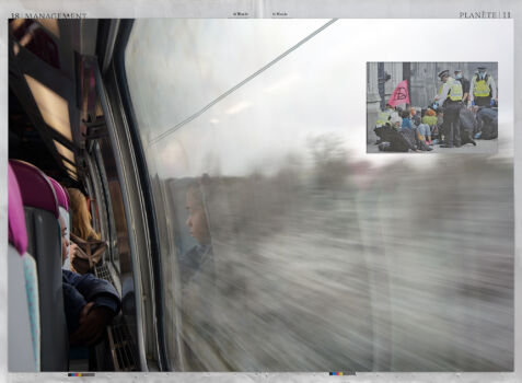 «TGV Paris-Marseille, 19-01-23.»