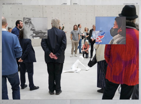 «Exposition Charles Ray, Bourse du commerce, Paris, 26-03-22.»