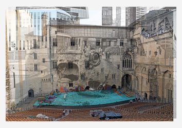 «Voiture - Cour d'Honneur, 29-06-23.»